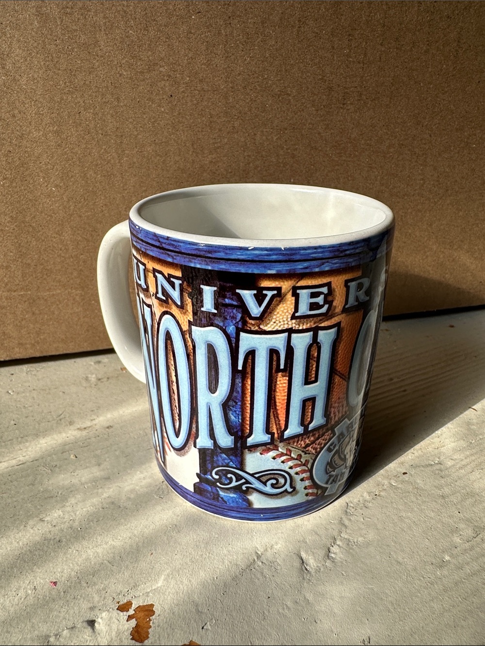 University of North Carolina coffee mug